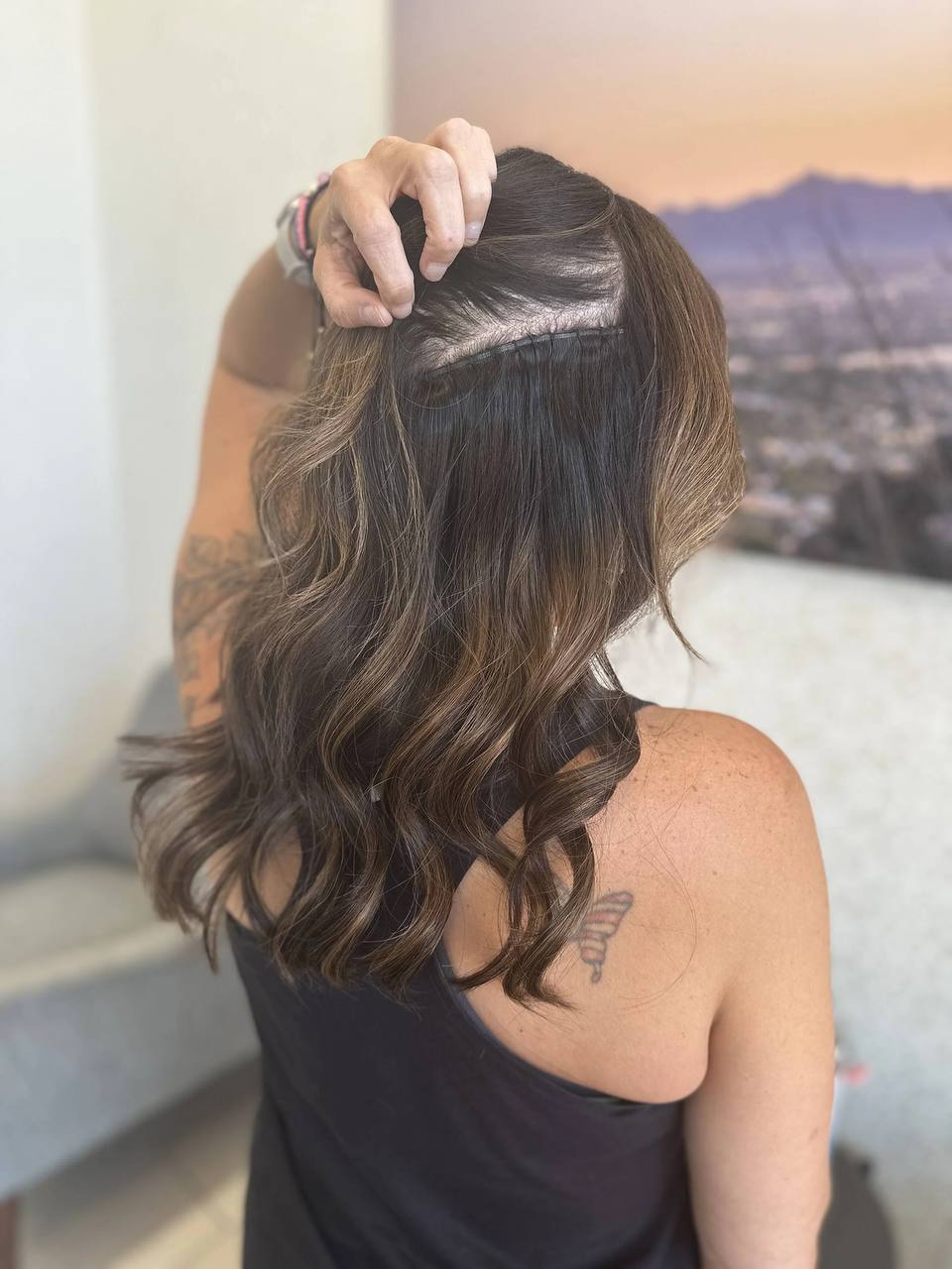 Hair transformation