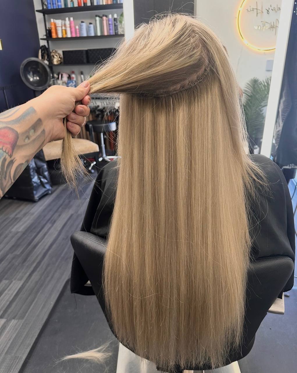Hair Extension Result