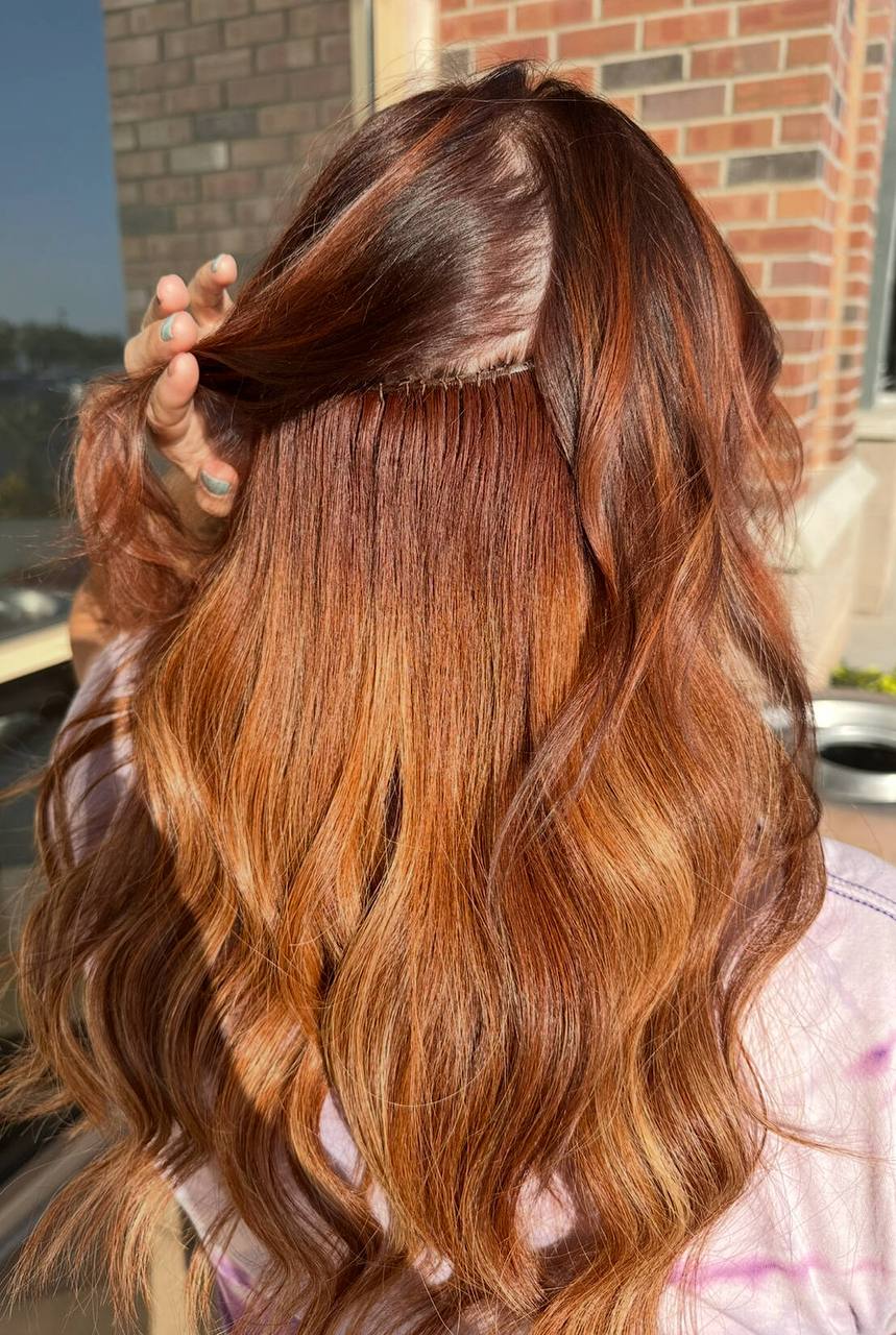 Hair transformation result